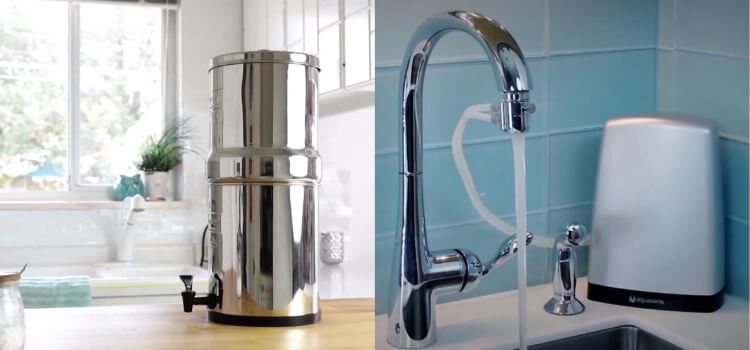 Berkey Water Filter vs Aquasana