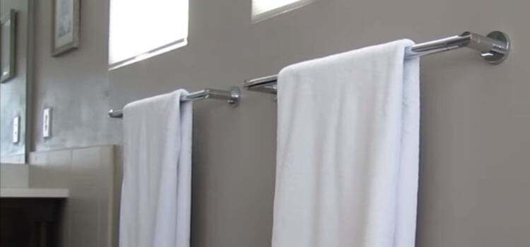 How to Install a Towel Bar Without Set Screw